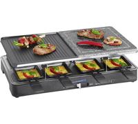 Raclette gril 2en1 8 personnes Clatronic RG 3518 Noir