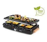 DOMO Appareil à raclette DO9294G – 8 personnes, gril, 1400 W