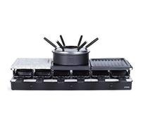 Appareil à raclette et fondue - LIVOO - DOC234 - 12 personnes - Multifonction - Noir