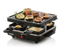 APPAREIL A RACLETTE + GRIL pour 4 personnes Revêtement anti-adhésif