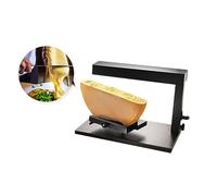 hzexun Appareil à Raclette Grille à Raclette Plaque à Raclette au Fromage Rotatif et Réglable 750W Distributeur de Fromage Nacho Angle Réglable Chauffage Rapide