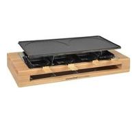 Appareil à raclette Kitchen Chef KCWOOD8MAXI 1500 W Noir Noir G
