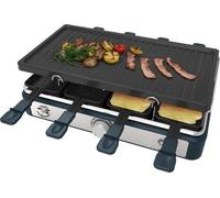 Appareil a raclette LITTLE BALANCE - Maxi Grill & Cheese - Jusqu'a 8 personnes - Design Meuuuh - 1400W