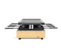 Appareil à raclette - LIVOO - DOC336 - 8 personnes - grill - bambou