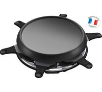 Appareil À Raclette Multifonctions 3 En 1 Pour 6 Personnes 700w Noir Gris