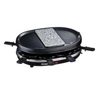 Appareil Ã? raclette et pierre Ã? griller - 900 W - 8 personnes