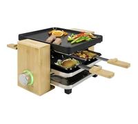 Princess 162950 raclette 4 personne(s) 800 W Noir, Bois