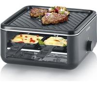 Appareil a raclette SEVERIN - RG2360 - Jusqu'a 4 personnes - Format compact 24x24cm - 800W