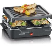 Appareil a raclette SEVERIN - RG2370 - Jusqu'a 4 personnes - Format compact 21x21cm - 600W