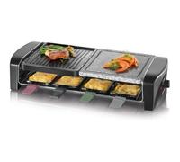Appareil à raclette SEVERIN - RG9645 - Jusqu'à 8 personnes - Plaques de cuisson combinées - 1400W