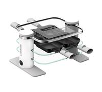 LAGRANGE Appareil à raclette 4 personnes, 500 W, Plateaux verre, plateau supérieur démontable pour nettoyage simplifié, Repose poêlons intégré, Design épuré, Bouton marche/arrêt, 079401