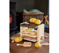 Appareil à raclettes en bois FSC® multicolore TU