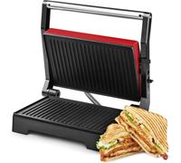 Appareil à sandwich 1000W Rouge Royalty Line RLPM10008691-RED
