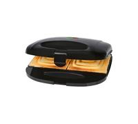 Clatronic ST 3814 gaufrier et appareil à croque-monsieur 820 W Noir