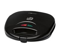 Clatronic ST 3477 gaufrier et appareil à croque-monsieur 750 W Noir