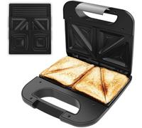 Appareil à sandwichs 3 en 1 avec plaques interchangeables 800?W
