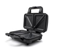 Appareil à Sandwichs pour 2 Sandwiches, 4 en Forme de Triangle, Antiadhésif 900