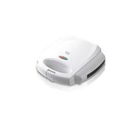 Haeger SM-75G.004A gaufrier et appareil à croque-monsieur 750 W Blanc