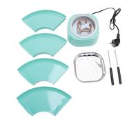 Appareil à S'mores Électrique d’Intérieur, 4 Plateaux Amovibles, Température Réglable, 220V EU - Fonte Rapide de Chocolat, Gril à Guimauve Pratique pour Fêtes et Réunions