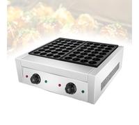 Appareil à Takoyaki Professionnel,Machine à Mini Pancakes-Machine à Poffertjes-Matériel Industriel Usage Intensif Pieds Antidérapants pour Cuisine de Collectivité et Cantine(56)