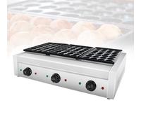 Appareil à Takoyaki Professionnel,Machine à Mini Pancakes-Machine à Poffertjes-Matériel Industriel Usage Intensif Pieds Antidérapants pour Cuisine de Collectivité et Cantine(84)