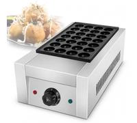 Appareil À Takoyaki Professionnel, Mini-crêpière Hollandaise Professionnelle, Chauffage Rapide, Plaque De Cuisson Antiadhésive, 28 Alvéoles De 4 Cm, Thermostat Rotatif, Pour Restaurants Et Cafés