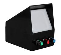 Appareil à Trois Couleurs Primaires 1pc en Plastique Noir