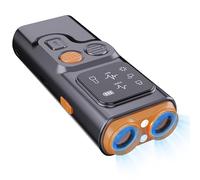 Appareil à ultrasons anti-aboiement pour chiens avec deux modes et affichage LED et lampe de poche, appareil anti-aboiement à la main pour chiens, appareil anti-aboiement rechargeable pour chiens
