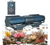 Appareil à vagues pour aquarium d'eau douce et d'eau douce, pompe de circulation d'eau à flux croisé avec ventouse magnétique pour un meilleur mouvement de l'eau