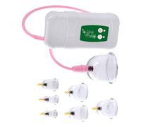 Appareil à Ventouses Puissant en Plastique 12 Tasses pour Thérapie | Utilisation Simple, Accessoires de Soins Corporels, Format Domestique, Aide à Éliminer L'humidité, Style Pratique