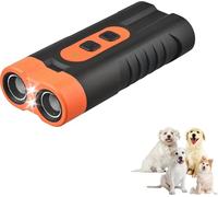 Appareil anti-aboiement à ultrasons 3 en 1 rechargeable par USB avec lampe de poche et écran LED, répulsif et contrôle des aboiements pour chiens de petite, moyenne et grande taille, sûr et sans