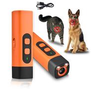 Appareil anti-aboiement à ultrasons pour chien, appareil anti-aboiement, double lumière clignotante, conversion de fréquence à trois vitesses, anti-aboiement, anti-aboiement, anti-aboiement