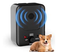 Appareil anti-aboiement pour chien - 3 modes - Appareil anti-aboiement à ultrasons - Zone de 9,5 m - Pour chien - Pour l'intérieur et l'extérieur - Silencieux sûr pour les petits, grands et moyens