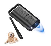 Appareil Anti-Aboiement pour Chien - Dispositif Rechargeable Contre les Aboiements - Répulsif Ultrason Portable avec Portée de 6,4 m, Sans Choc et Sûr pour Petits et Moyens Chiens, Intérieur & Extérie