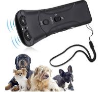 Appareil anti-aboiement ultrasonique - PZCC - CARTABLE - LED - Pour chiens moyens - Utilisation extérieure
