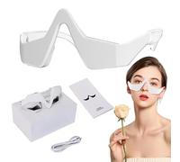 Appareil anti-lumière rouge sous les yeux, lunettes de soleil à lumière rouge, thérapie à la lumière rouge, masseur des yeux, lunettes de beauté pour réduire les cernes, les gonflements, les rides