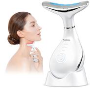 Appareil Anti Rides Massage Visage: Masseur Electrique Lifting Visage, 3 Modes Appareil LED pour Raffermir et Soulever le Visage Masseur Beauté avec 42 ° C Lifting EMS Massage avec base