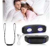 Appareil anti-ronflement mini, détection intelligente du bruit, aide contre le ronflement pour hommes et femmes, améliore la qualité du sommeil et réduit la fatigue