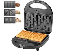 Appareil croque-monsieur 3 en 1 grill gaufrier et sandwich 750W plaques antiadhsives Quincaillerie < Pièces détaché