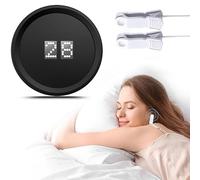 Appareil d'aide au Sommeil Avancé, 3 Modes 28 Forces Appareil de Stimulation du Nerf Vague avec Clips D'oreille et Minuterie de 20 Minutes, CES Microcurrent Améliorer le Sommeil