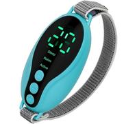 Appareil d'aide au sommeil portable à basse fréquence avec impulsion de micro-courants pour soulager l'insomnie et l'anxiété - Bleu standard