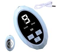 Appareil D'aide Au Sommeil Portable - Outil De Relaxation Par Impulsion À Microcourant CES À 9 Vitesses, Stimulation De La Paume Sans Médicament, Aide Au Sommeil Zen, Gadget Compact Rechargeable Par U
