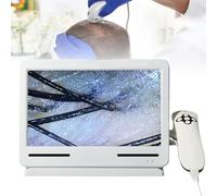 Appareil d'analyse du Cuir chevelu Analyseur de cheveux diagnostic cutané 200X, microscope numérique, analyseur de microscope numérique, caméra de microscope numérique USB, détection, traite