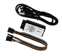 Appareil d'analyse logique pour ARM FPGA M100 SCM UART IIC SPI Analyseurs logiques de débogage avec anneaux en ferrite Câble USB Outil d'ingénierie électronique