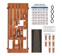 Appareil d'apprentissage des accords pour guitare, entraîneur d'accords de guitare et aide à l'apprentissage avec diagramme pour la famille, les débutants, les
