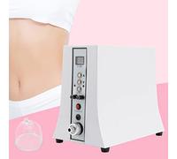 Appareil d'augmentation de la poitrine - Système d'aspiration cosmétique pour le visage et le corps - Avec 32 têtes de refoulement - Minuterie - Affichage LED - Sécurité IPx4 - Blanc - Pour les salons