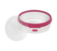 Appareil de bain de paraffine, 2300 ml, avec filet isolant, température de précision et fusion rapide, pour salon de beauté, spa à la maison (rouge)