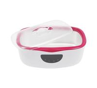 Appareil De Bain De Paraffine Pour Les Mains Et Les Pieds, 4L Bain De Cire Electrique, Chauffe Paraffine Rapide 230W, Utilisé Pour Les Soins Des Mains Et Des Pieds, Entre Autres Applications (Rouge)