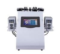 Appareil de beauté du Corps 6 en 1, Cavitation ultrasonique 40k, Laser radiofréquence sous Vide, 8 tampons, Machine de Mise en Forme Amincissante pour Usage Domestique