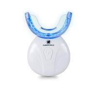 Appareil de blanchiment des dents à LED, 32 LED bleues, plateau buccal professionnel en silicone, accélérateur de lumière